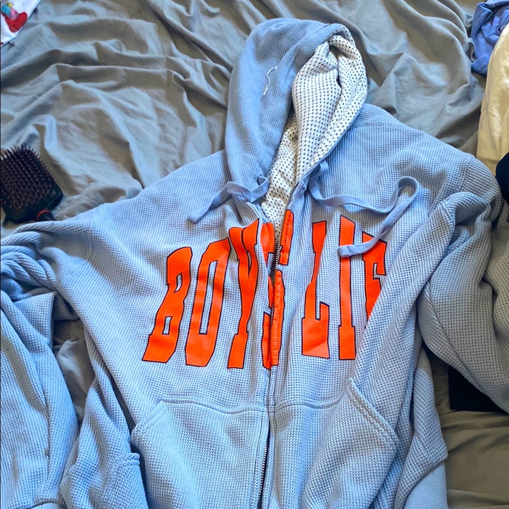 Boys Lie Blue Knit Sweater